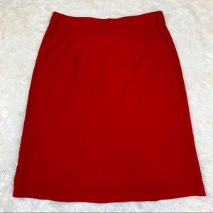 Eileen Fisher A Line Stretch Crepe Mini Skirt - Petite Small